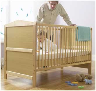 Saplings Gemma `Cot Bed` with mattress