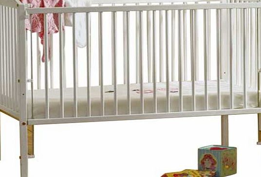 Saplings Jessica Cot - White