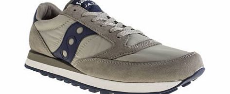 Saucony Light Grey Jazz Original Trainers