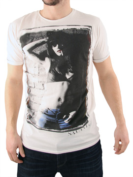 White Cig Girl T-Shirt