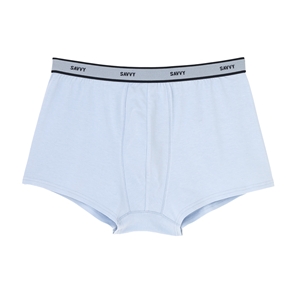 Savile Row Blue Bamboo Hipster Trunks