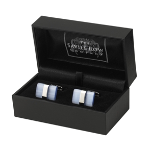 Blue Cat` Eye Cufflinks