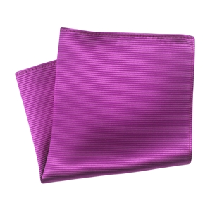 Savile Row Bright Pink Silk Handkerchief