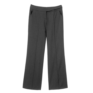 Charcoal Pinstripe Sophia Suit Trouser