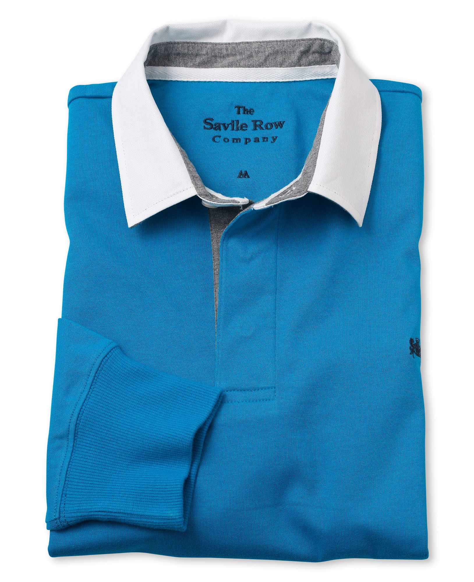 Savile Row Co. Blue Rugby Shirt M