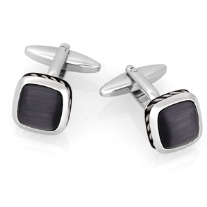 Savile Row Enamel Square Cufflink