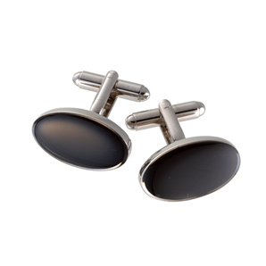 Savile Row Evening Black Cufflink
