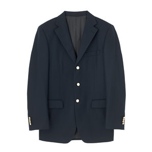 Navy Italian Wool Blazer