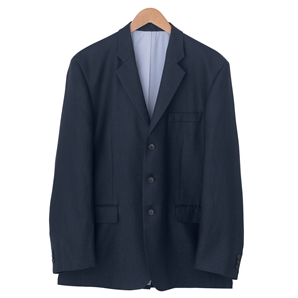 Navy Linen Jacket