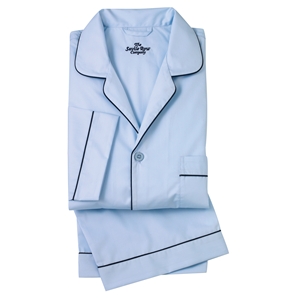 Pale Blue Cotton Pyjamas
