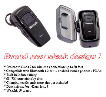 3 Skypephone Compatible Bluetooth Headset