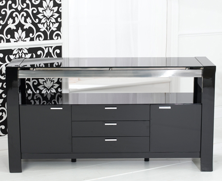 Black Gloss Sideboard