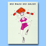 Scally Allie No Pain No Gain!