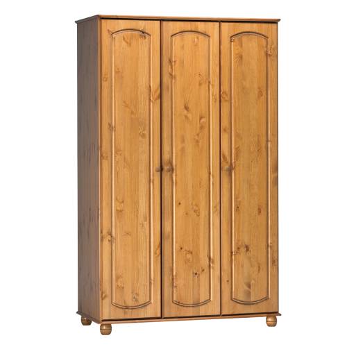 Natura Pine triple wardrobe