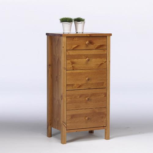 Olsen 5 Drawer Narrow Chest