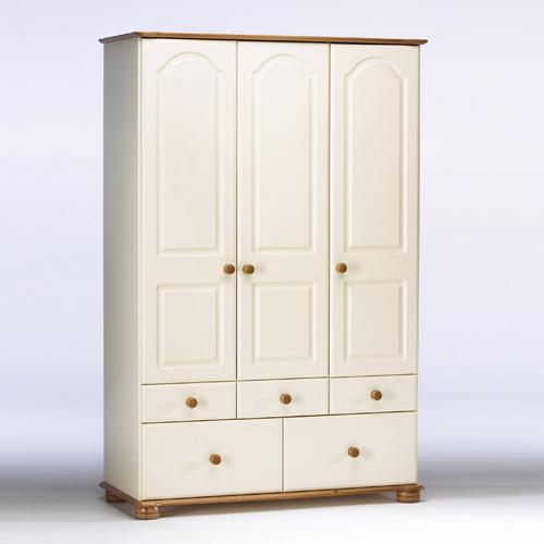 Scandinavian Pine Oslo Wardrobe 3 Door 128.312.46