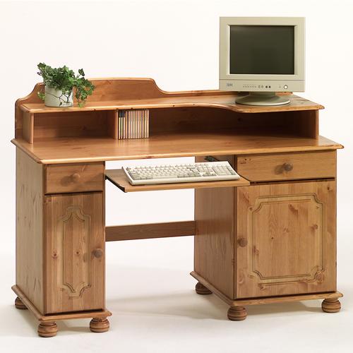 Silkeborg Desk, 2 Door, 2 Drawer with Top.DISC