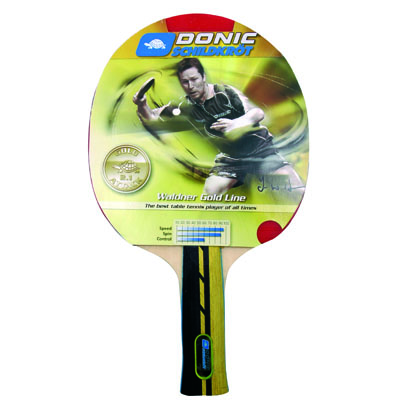 Waldner Gold Attack Table Tennis Bat