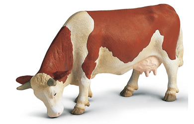 Schleich Fleckvieh Cow Grazing