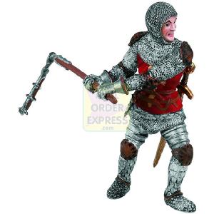 Schleich Fleur De Lis Foot Soldier Flail