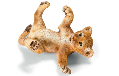 schleich Lion Cub Lying