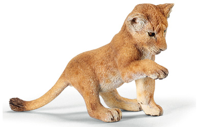 schleich Lion Cub Playing