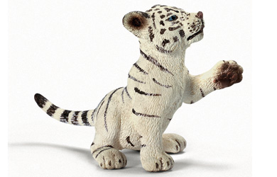 schleich Tiger Cub White Playing