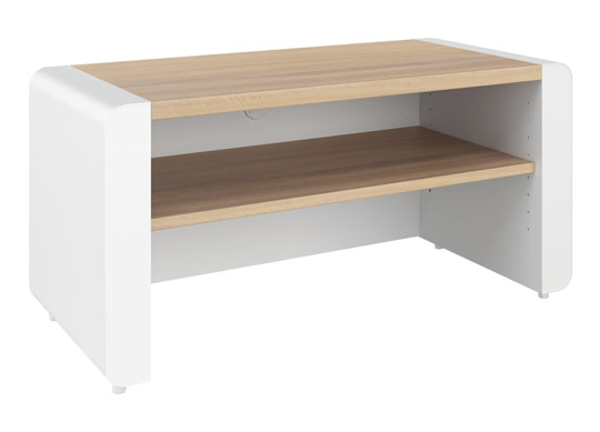 Schnepel ELF-90 Open TV Stand - White White