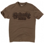 Mens Applique T-Shirt Light Cafe