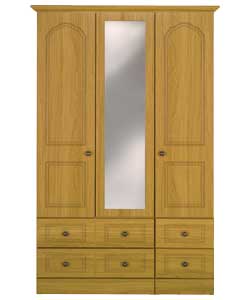 Stratford RA 3 Door Mirrored Wardrobe