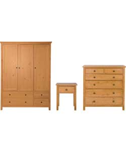 Schreiber Timeless 3 Piece 3 Door Wardrobe