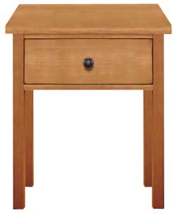 Timeless Assembled Bedside Table - Oak