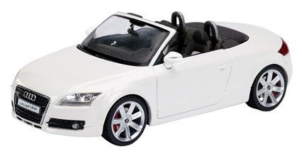 Schuco Audi TT Roadster White