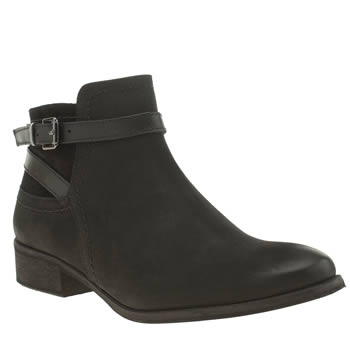 schuh Black Adventure Boots