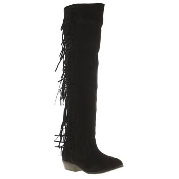 schuh Black Alibi Boots