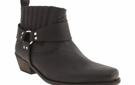 schuh Black Wild West Boots