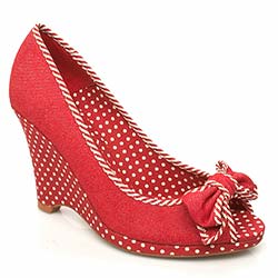 SCHUH BLONDIE BOW DENIM WDG