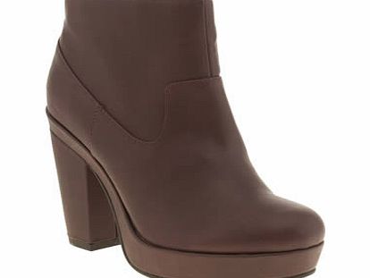 schuh Burgundy Get Up Boots