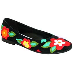 SCHUH CHOC FLOWER PUMP