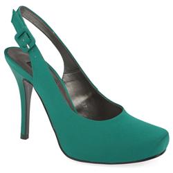 Schuh Female Costu(2) Pf Slingback Fabric Upper Evening in Green