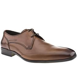 Schuh Male Lucas Tram Line Leather Upper Boots in Tan