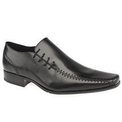 Schuh Male Sch Rolls Side Lace Leather Upper Lace up in Black