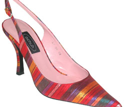 SCHUH PINK STRIPE S/B