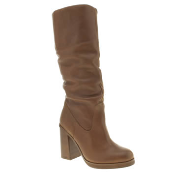 schuh Tan Boogie Boots