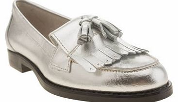 womens schuh silver compass flats 1339057620