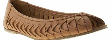 womens schuh tan cupcake flats 1336016220