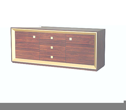 Agnes High Gloss 2 Door Sideboard - WHILE STOCKS