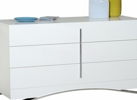 Sciae Calypso 36 White Chest of Drawers