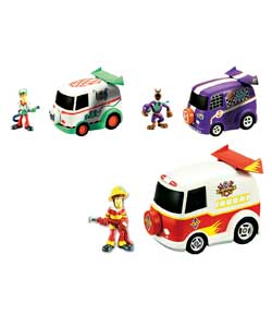 Mystery Mates Vehicle and Figure Set