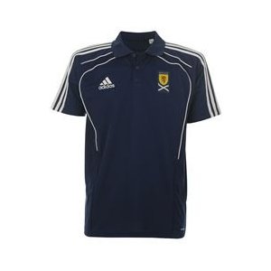 Adidas 2010-11 Scotland Adidas Polo Shirt (Navy)